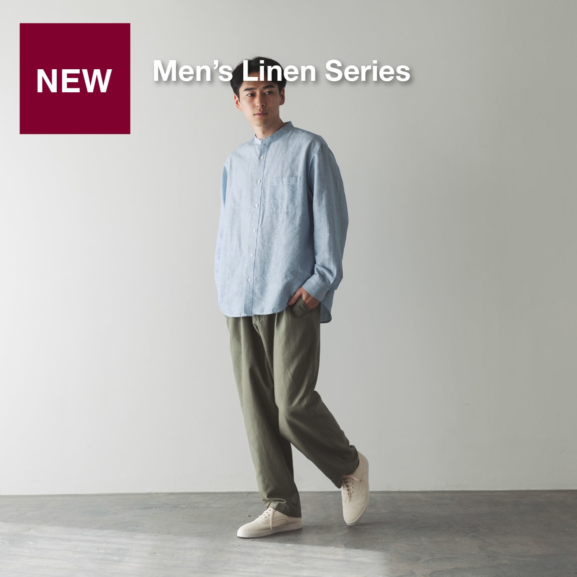 men linen series