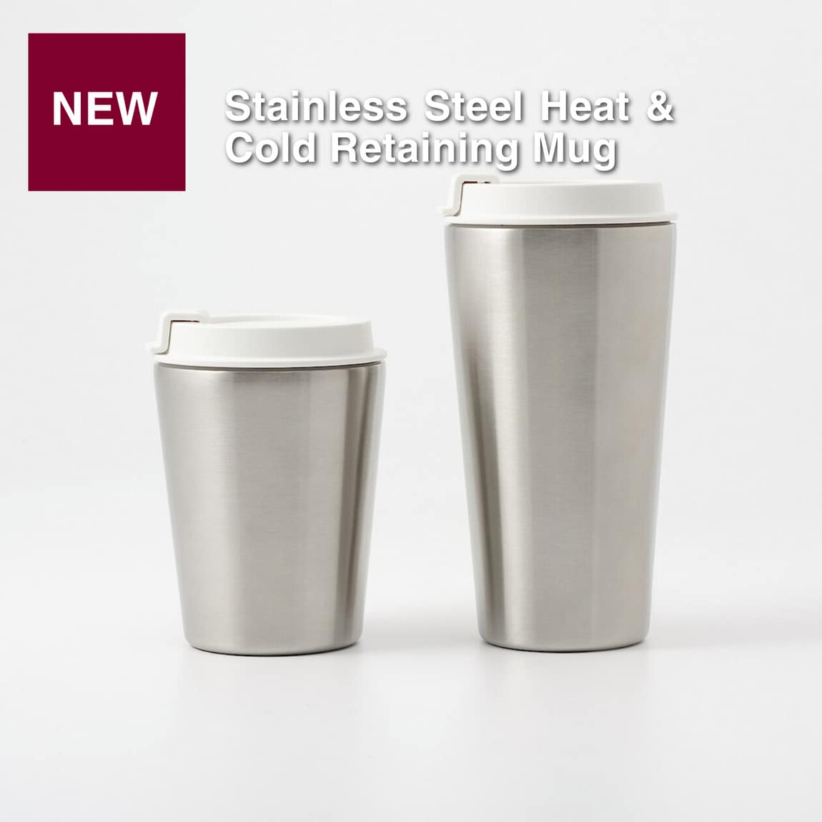stainless steel mug