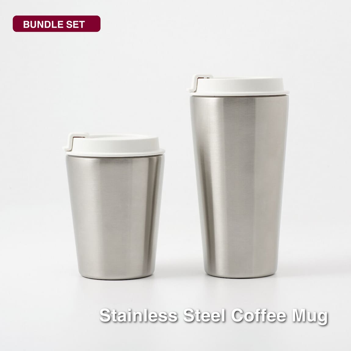 stainless steel coffee mug