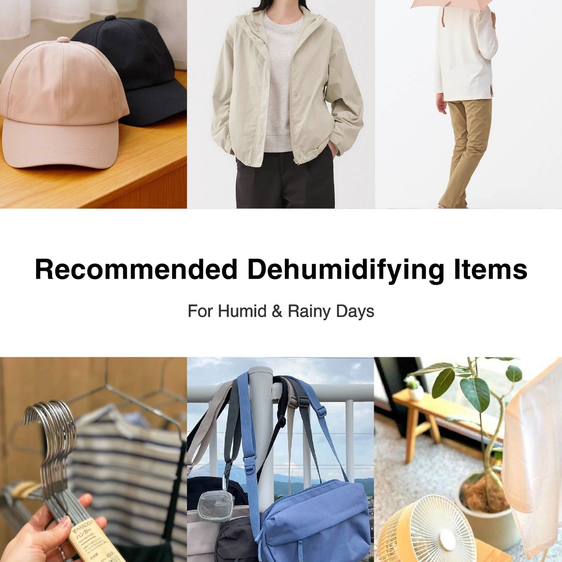dehumidifying items