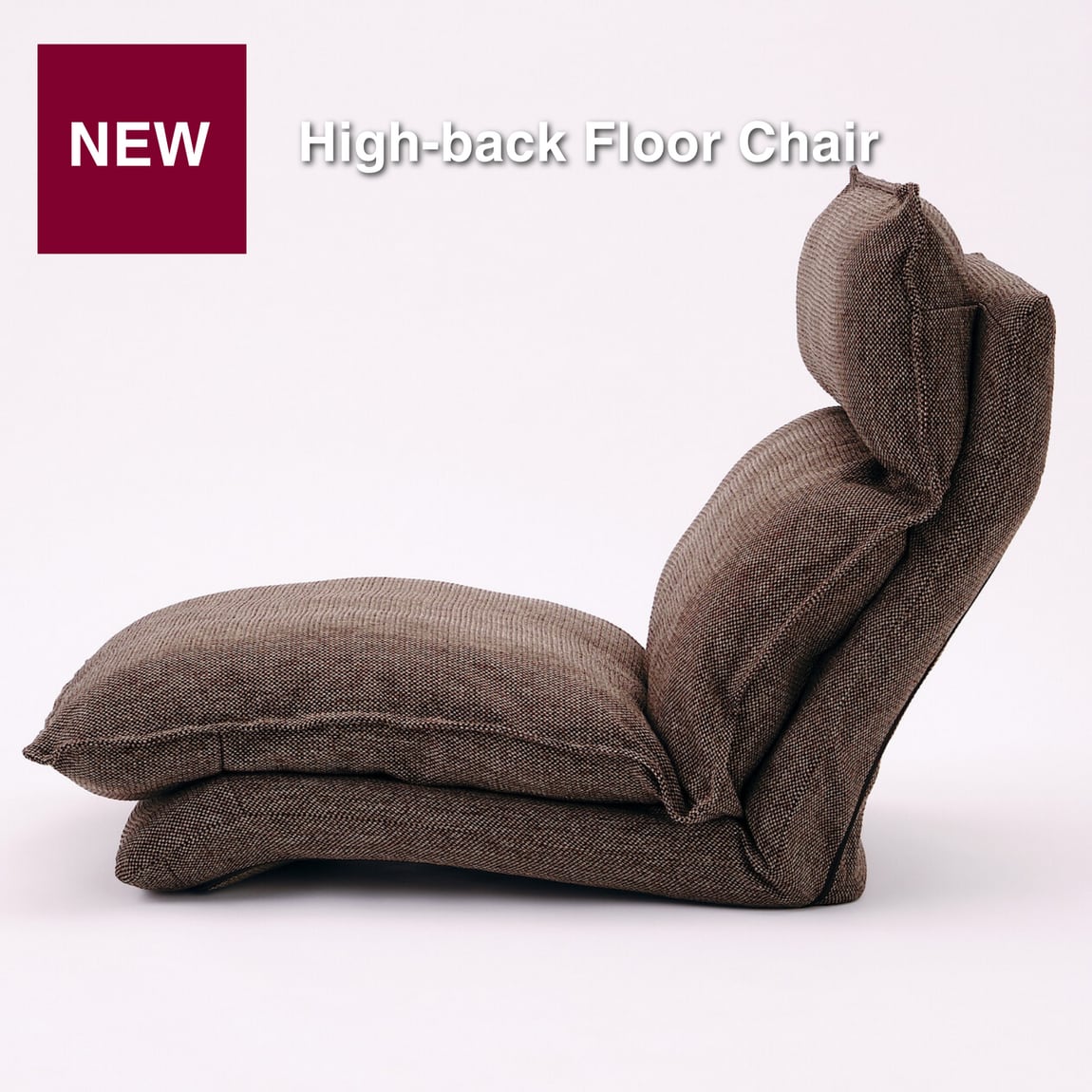 high back floor chair