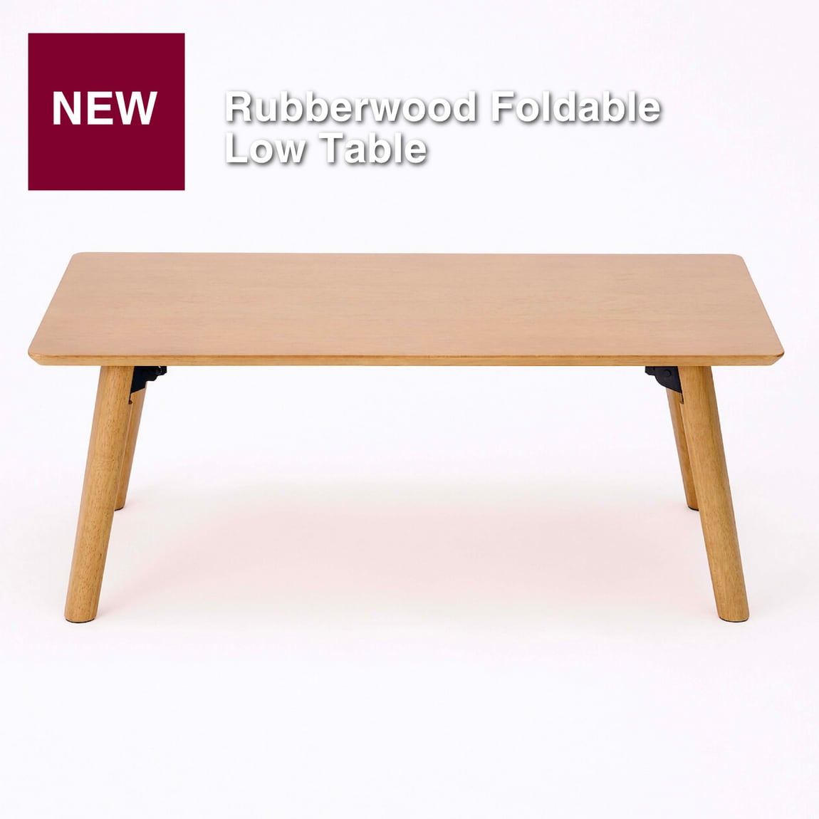 rubberwood low table