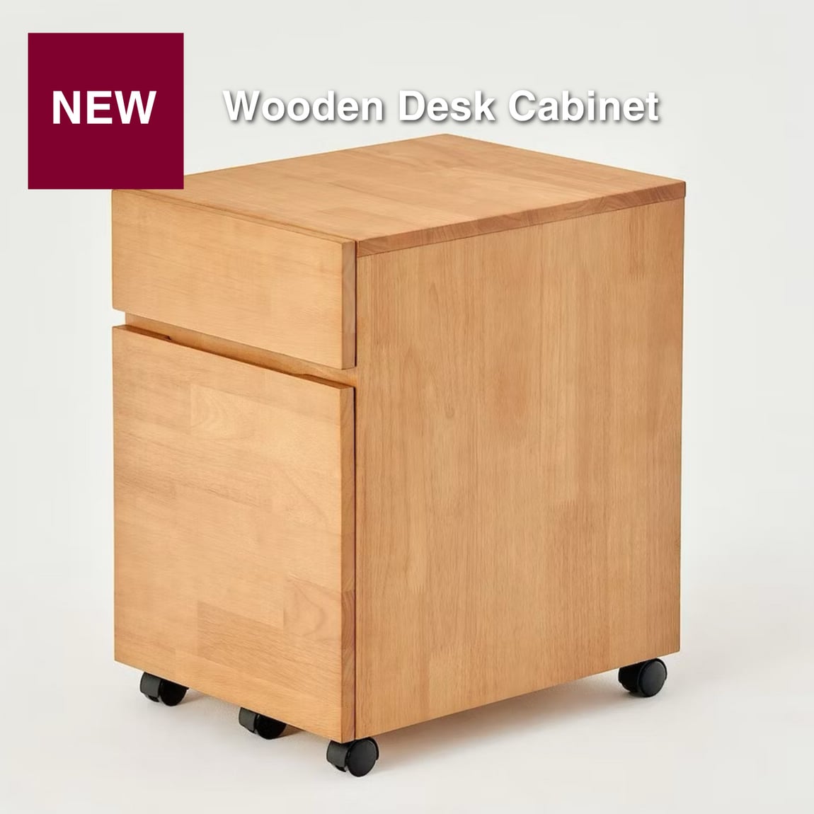 Wooden Desk Cabinet