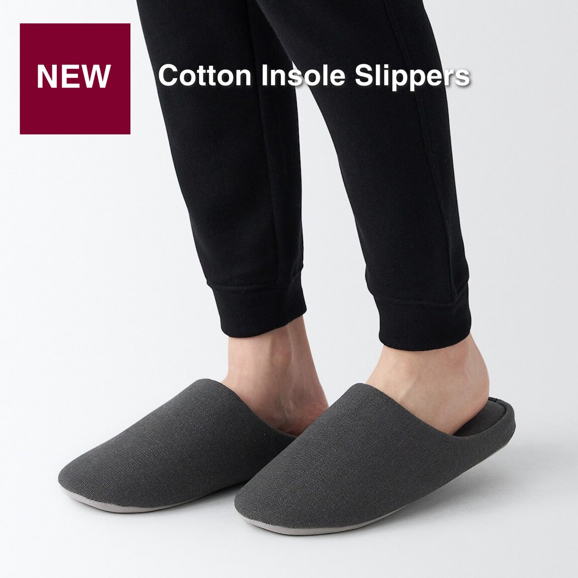 cotton insole slippers