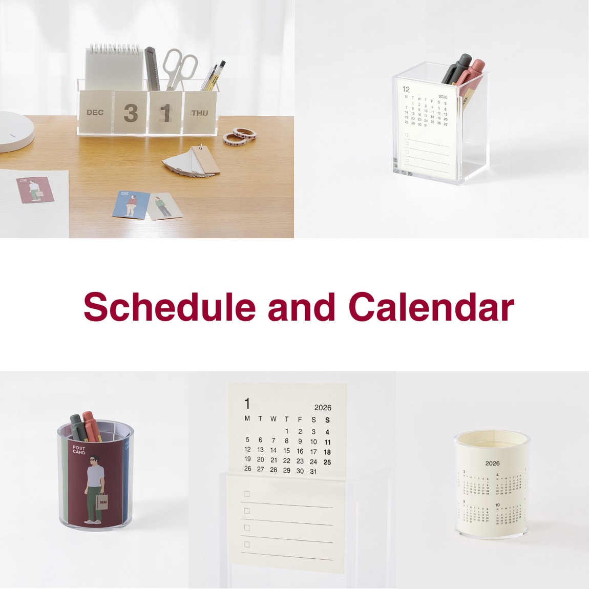 calendar and schedule