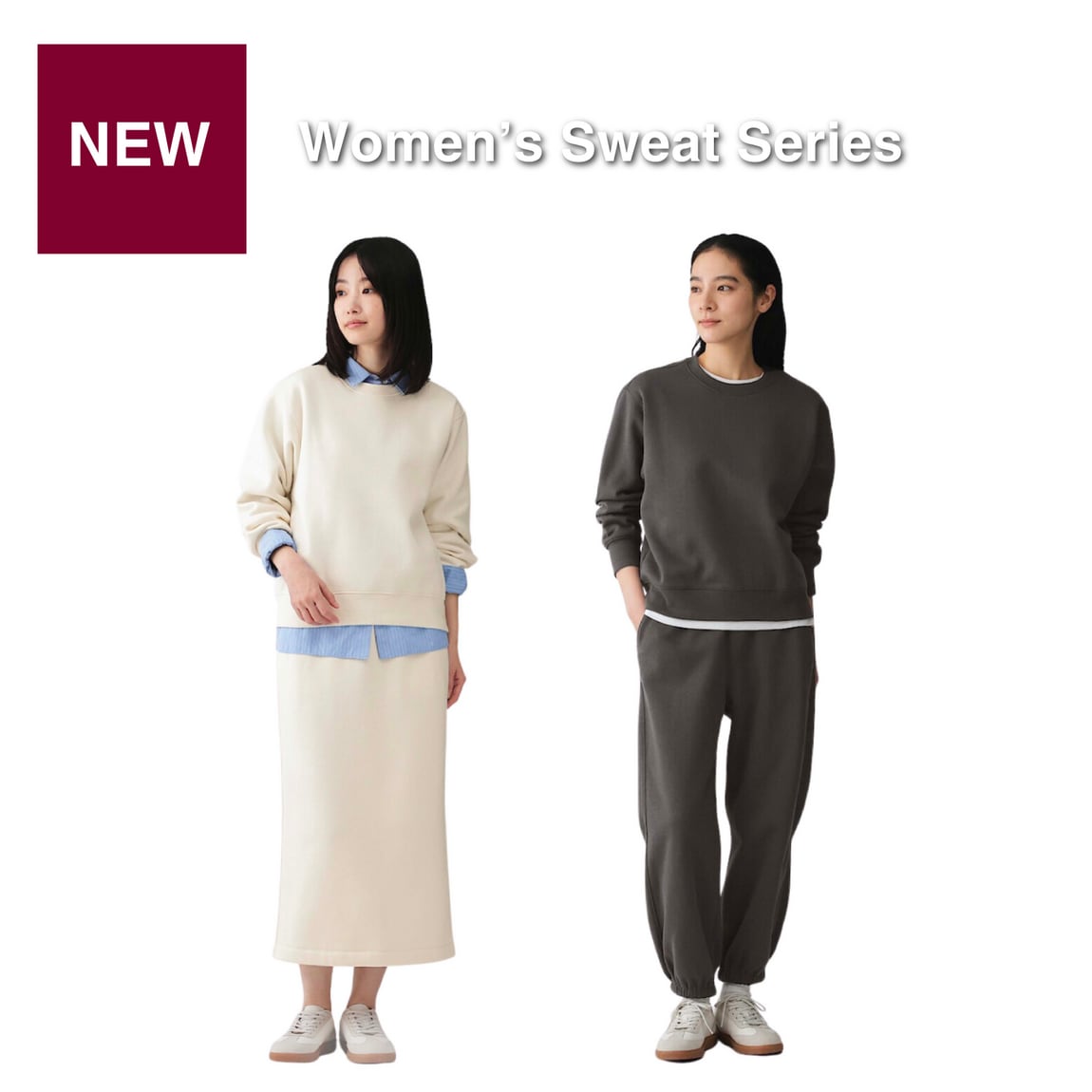 womens sweat series