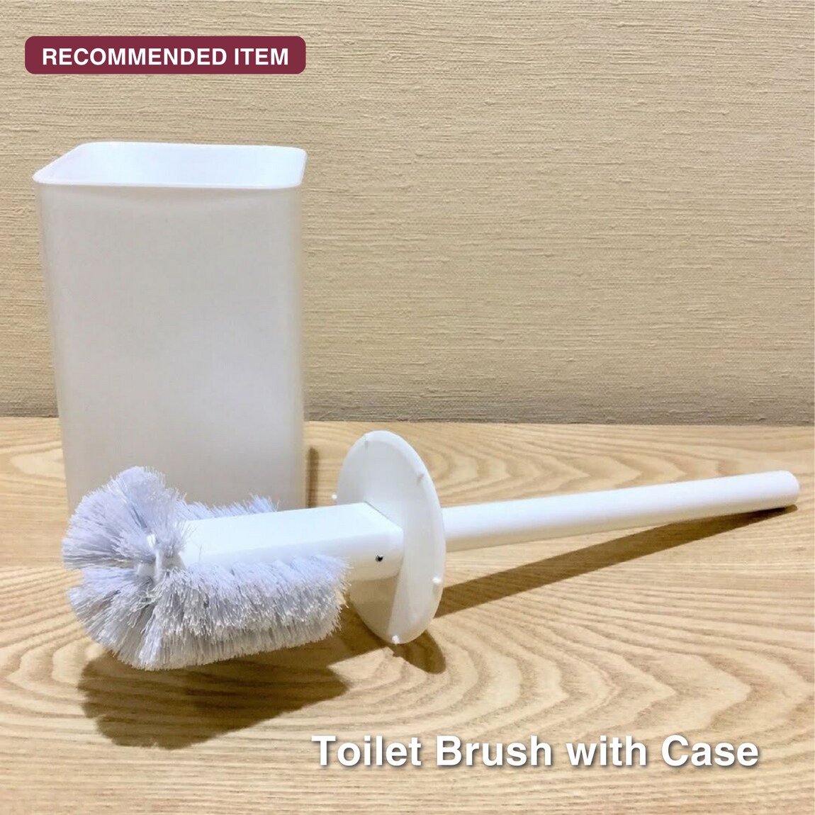 Toilet Brush with Case