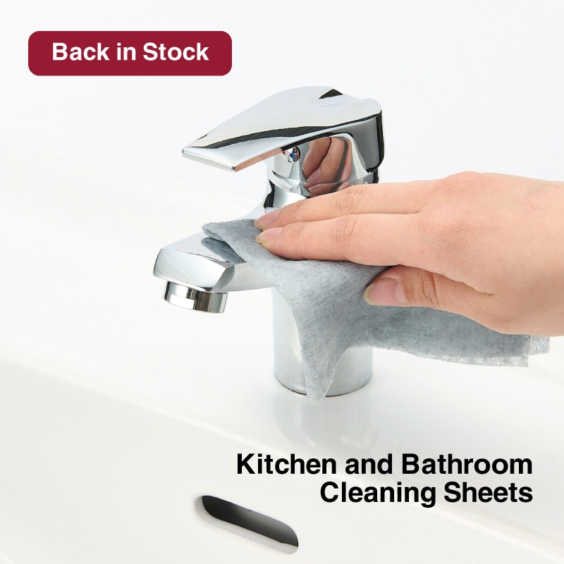 Kitchen & Bathroom Cleaning Sheet - Back in Stock