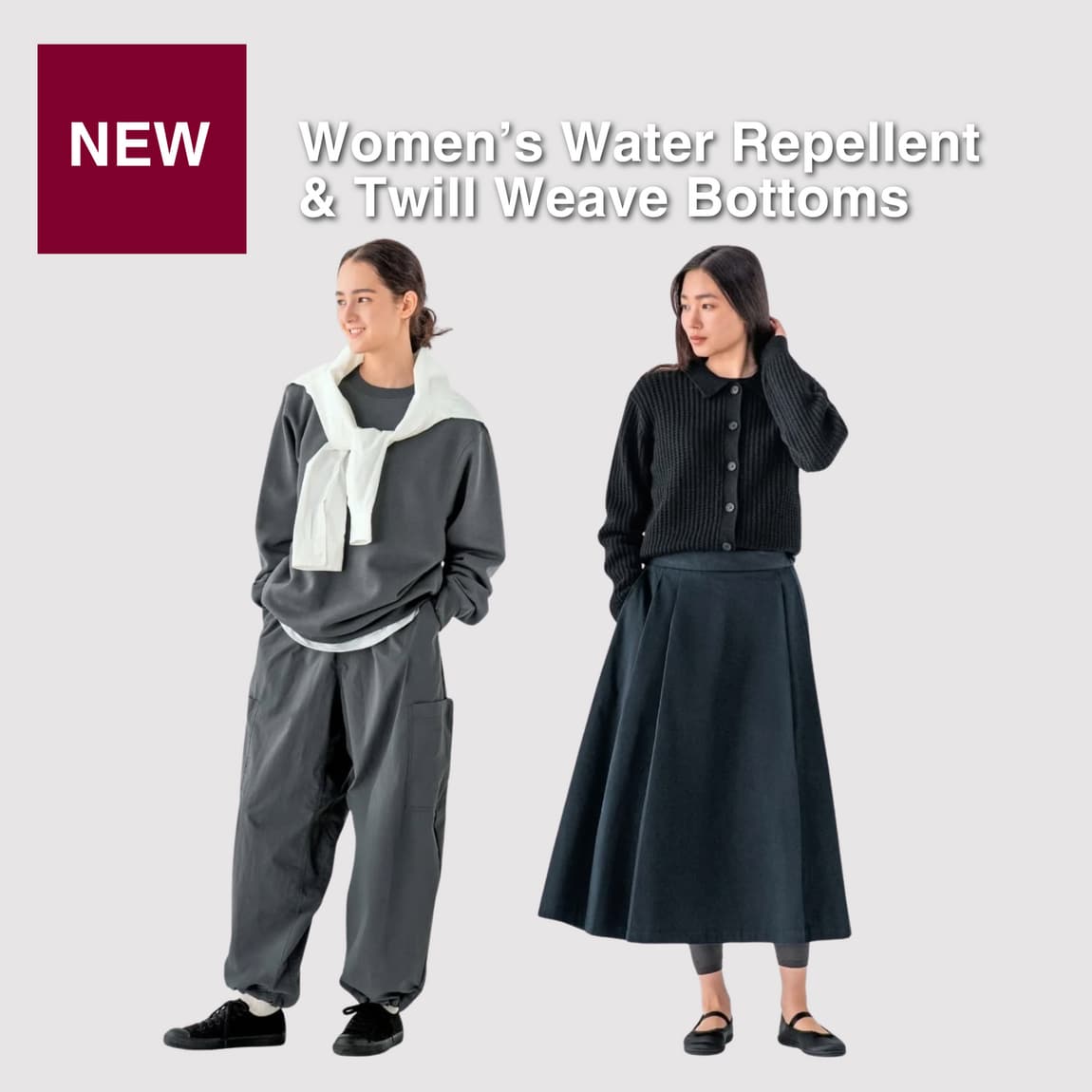 W's Water Repellent & Twill Weave Bottoms