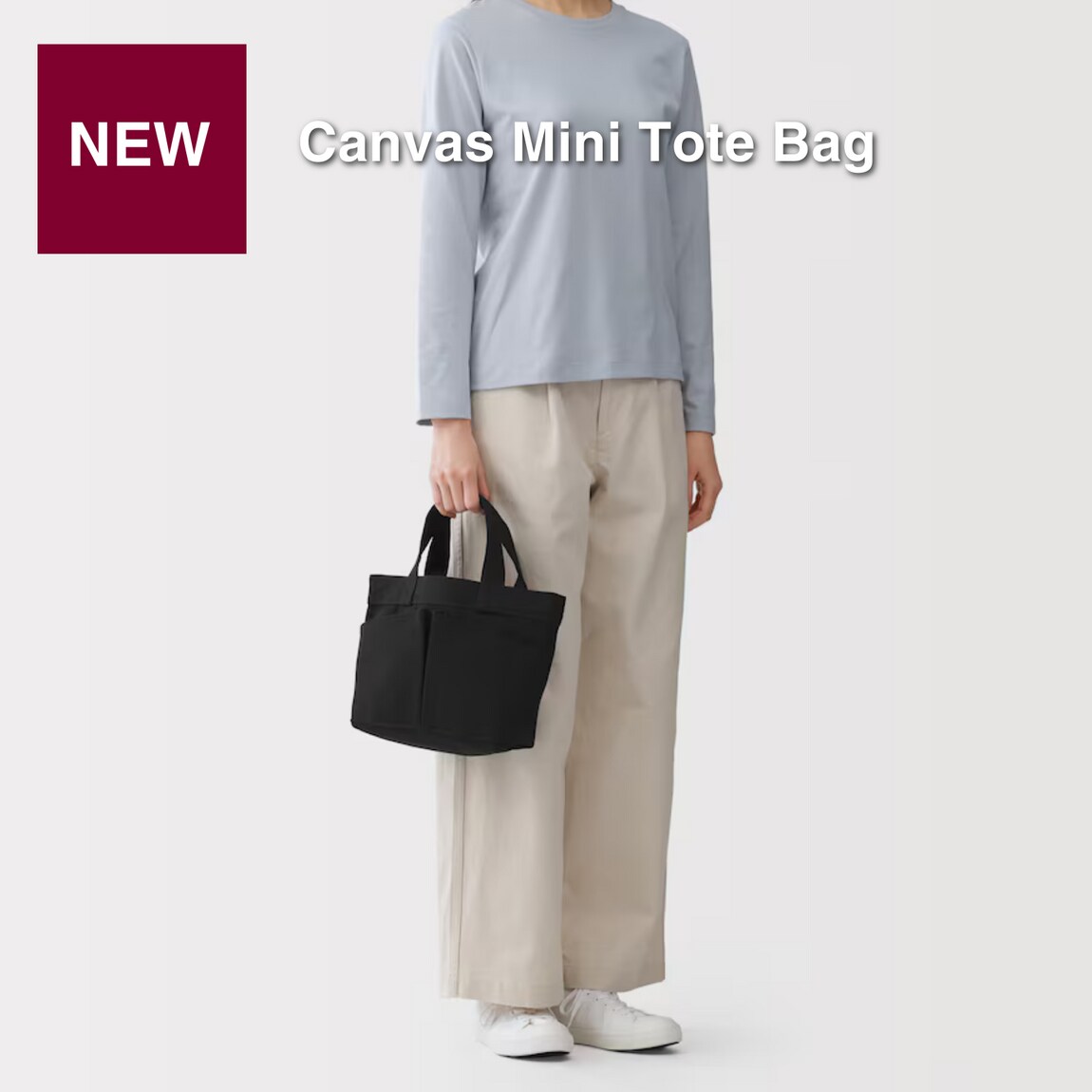 Canvas Mini Tote Bag