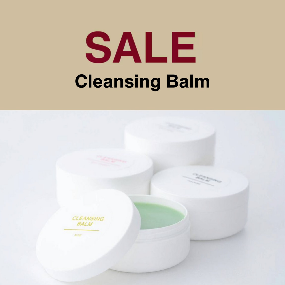 cleansing balm