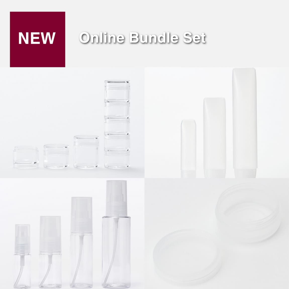 bundle set bottles