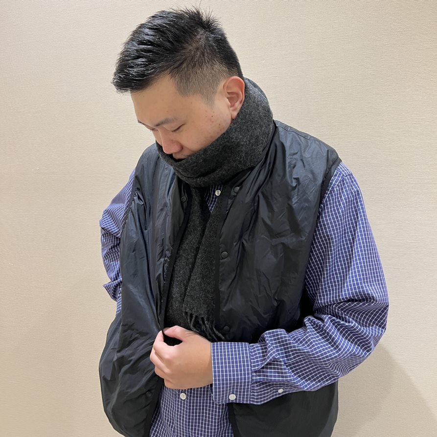 暖感積溫系列-捲捲毛圍巾