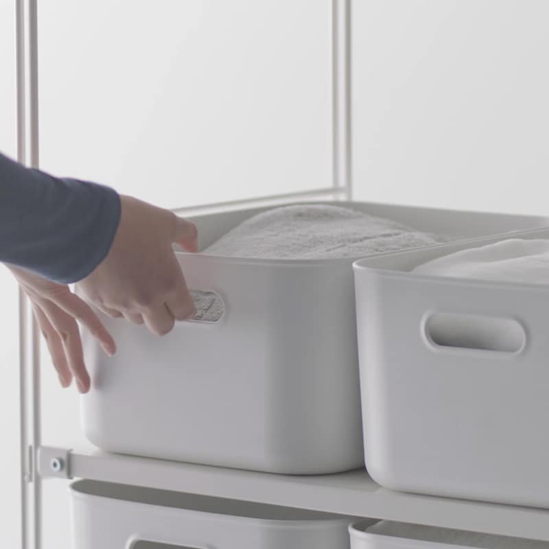 やわらかポリエチレンケース用フタ・ハーフ | 無印良品