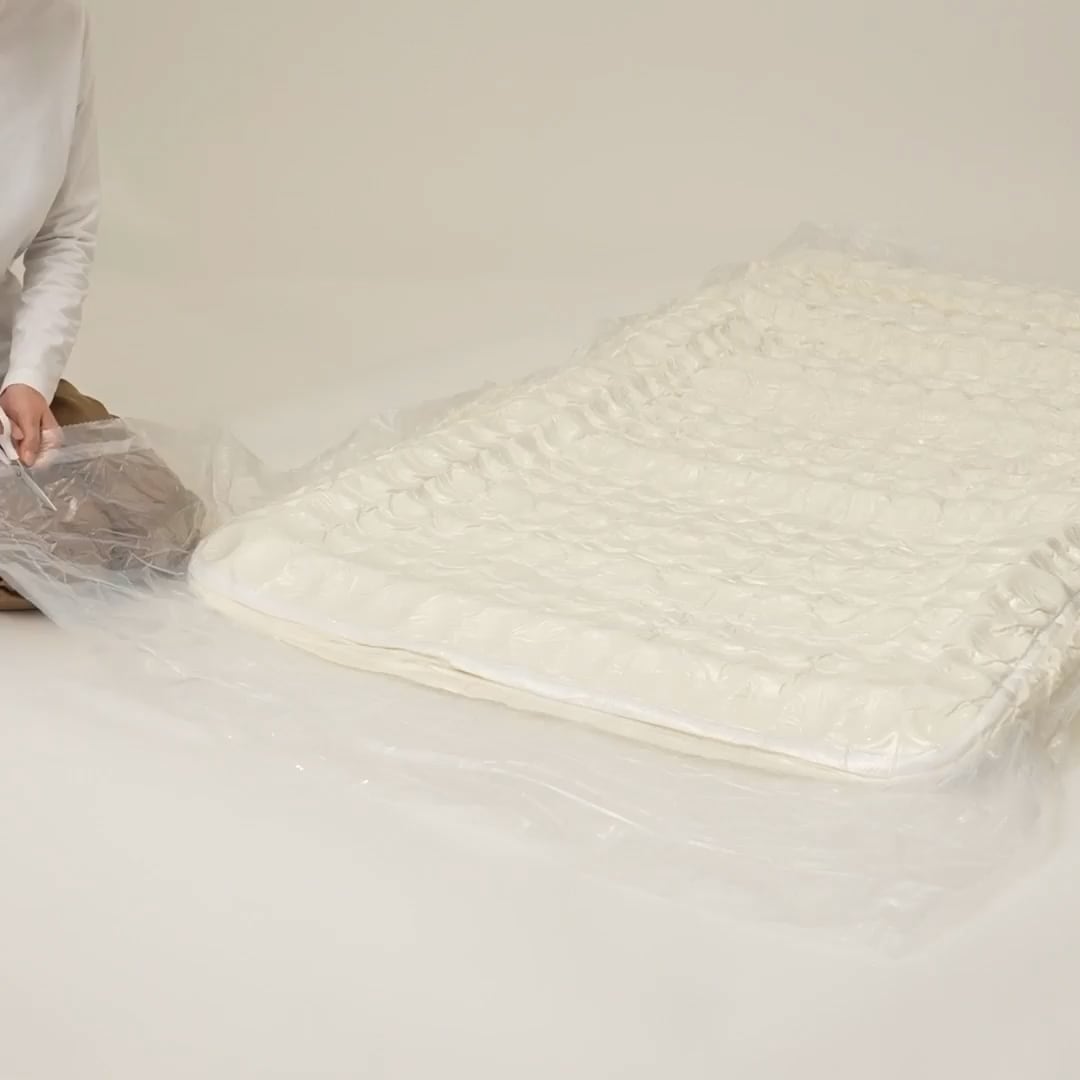 直接引き渡し希望　無印良品　ポケットコイルマットレス　ダブル ポケットコイルマットレス 圧縮 | 無印良品