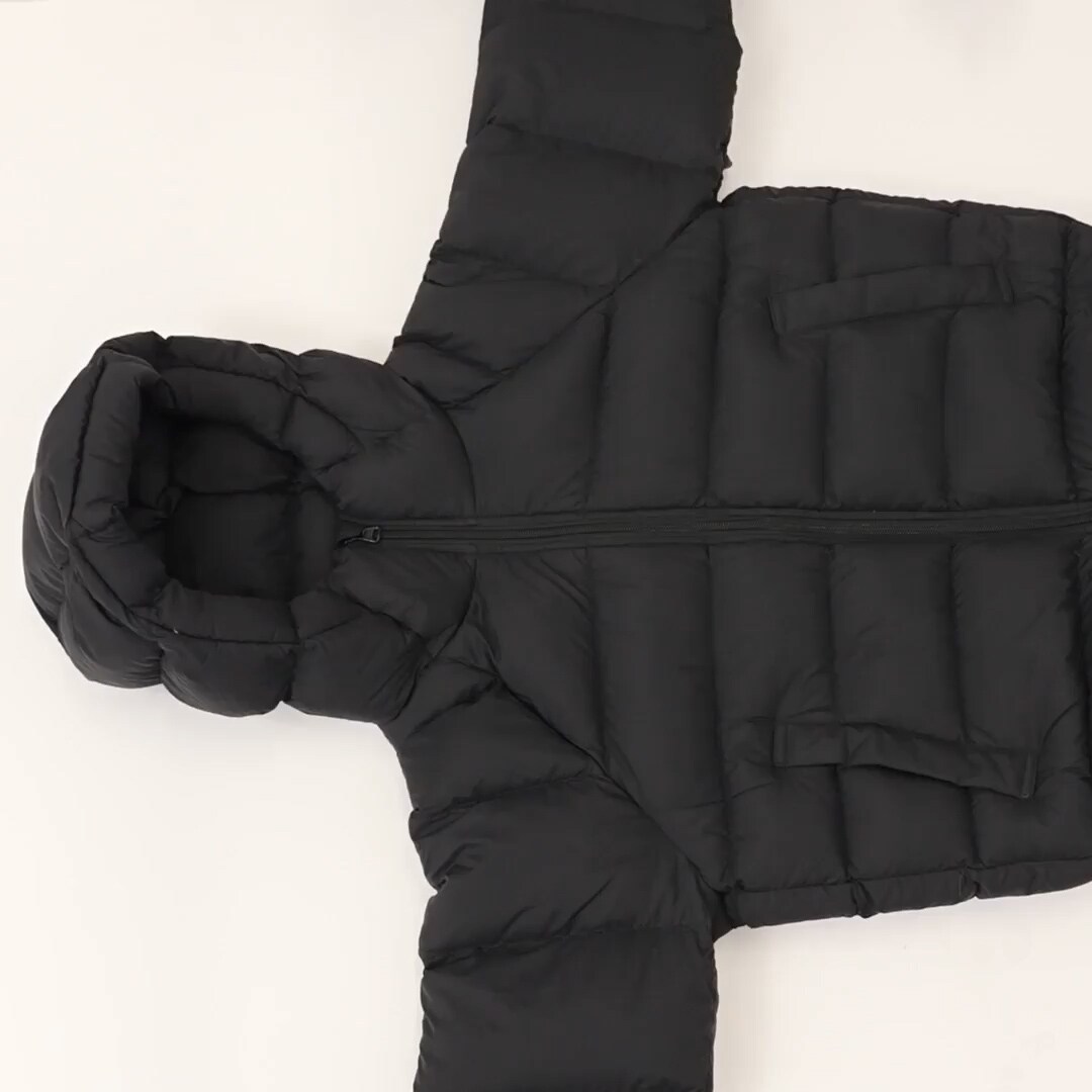 婦人 軽量ダウンポケッタブルフード付きジャケット | 無印良品