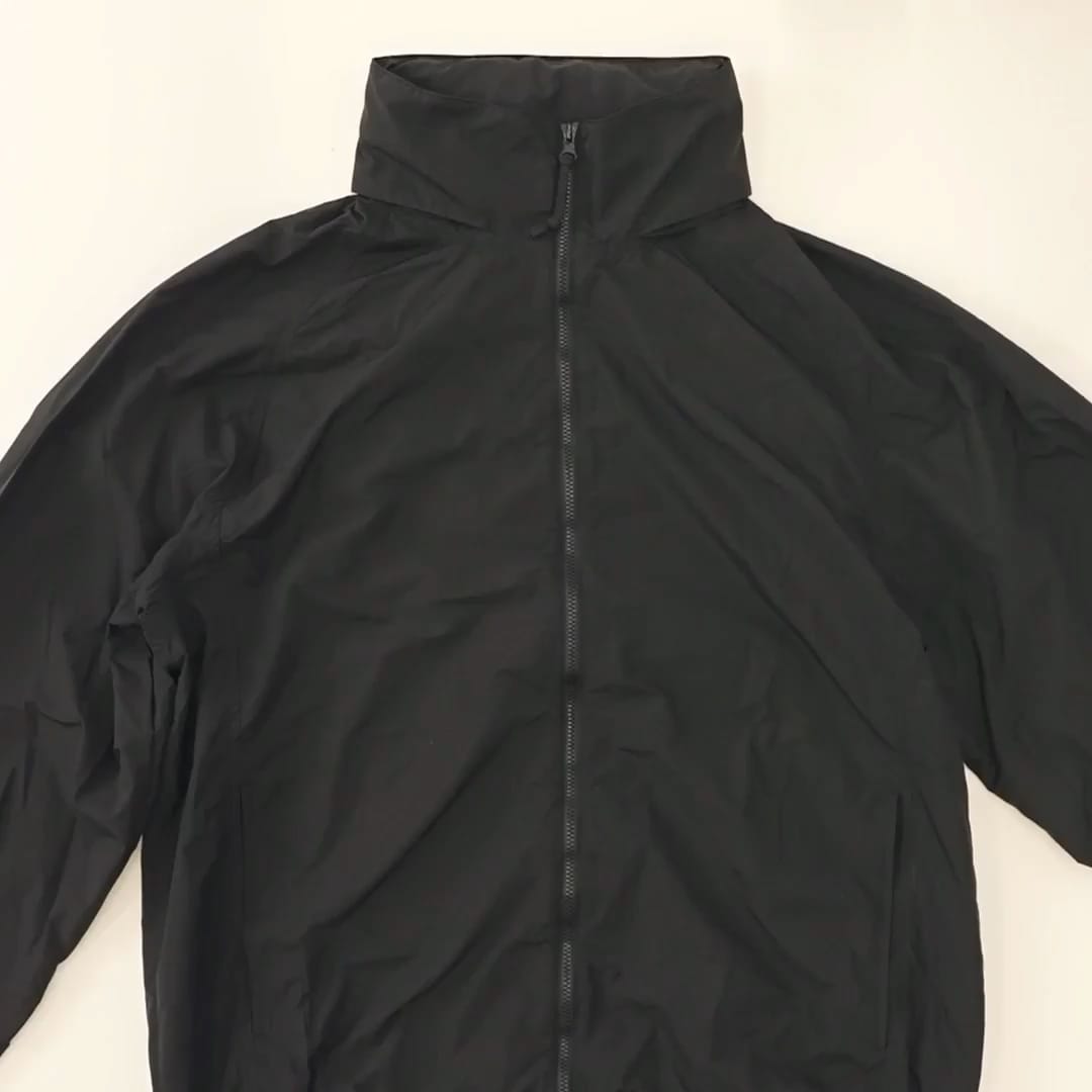 MUJI Labo 紳士 ナイロンワークブルゾン 黒 S 25AW 無印良品 m45239321528_1.jpg?1757822972