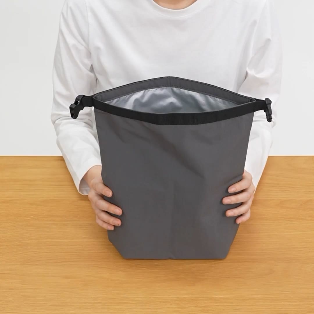 高さが変えられる ランチバッグ ロールトップタイプ 大 | 無印良品