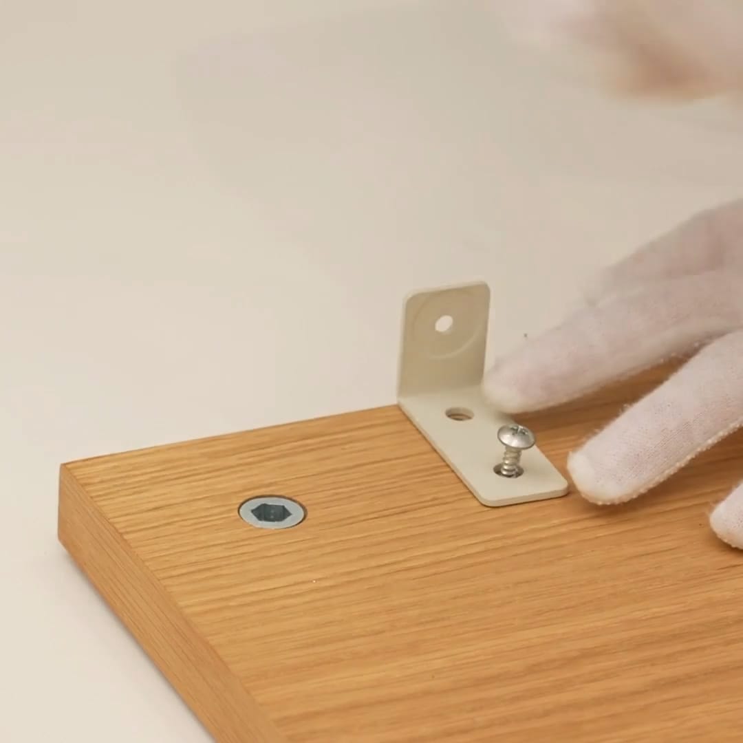 手軽に組み立てられる木製シェルフ 棚4段 オーク材突板 | 無印良品