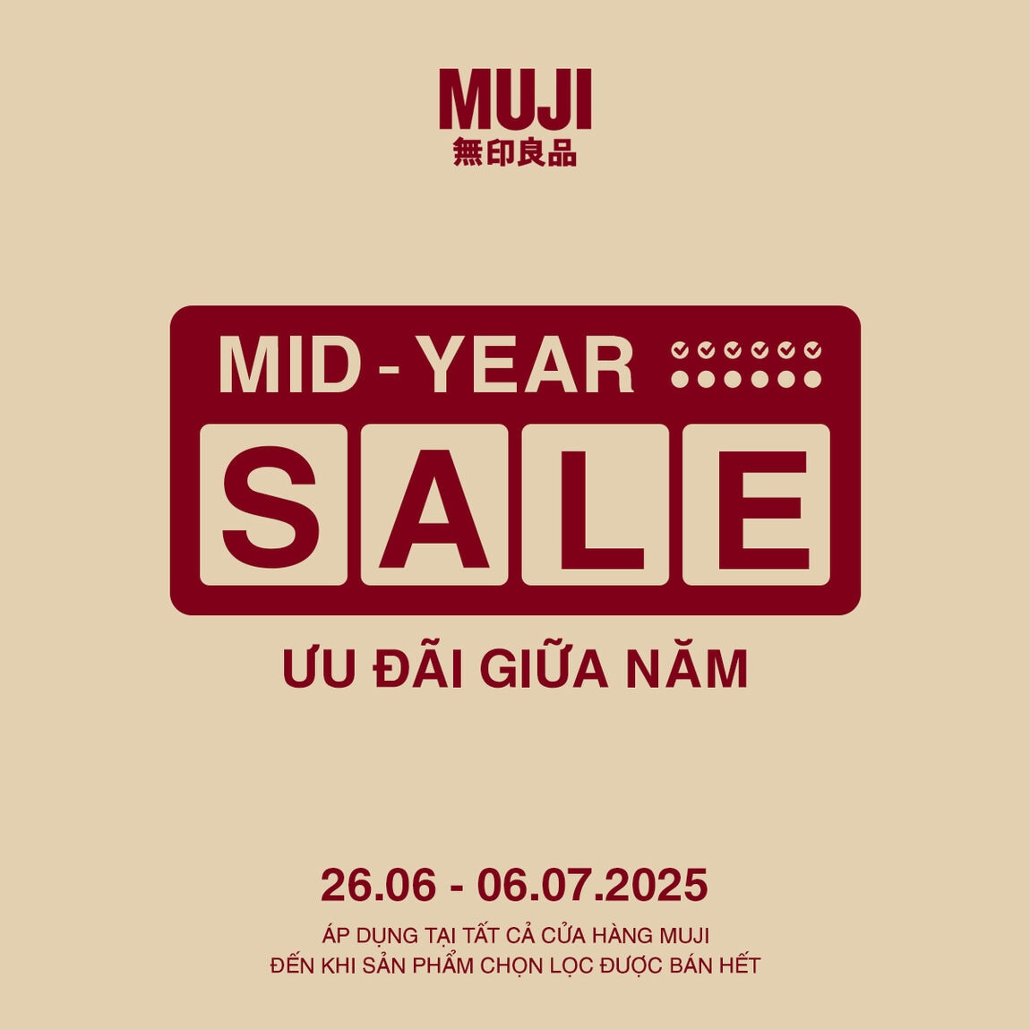 Mid year sale 2025