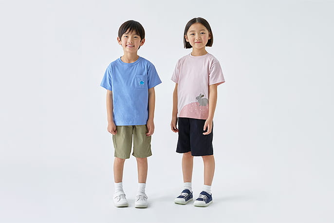 絶滅危惧種に認定されている生き物をモチーフにした半袖Ｔシャツ