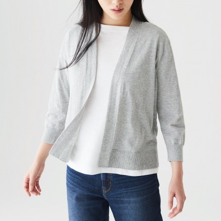 High-Twist UV Cut Short Cardigan