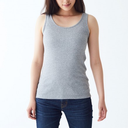 Indian Cotton Ribbed Tank Top