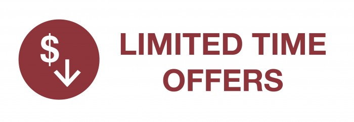 LIMITED TIME OFFERS - Copy