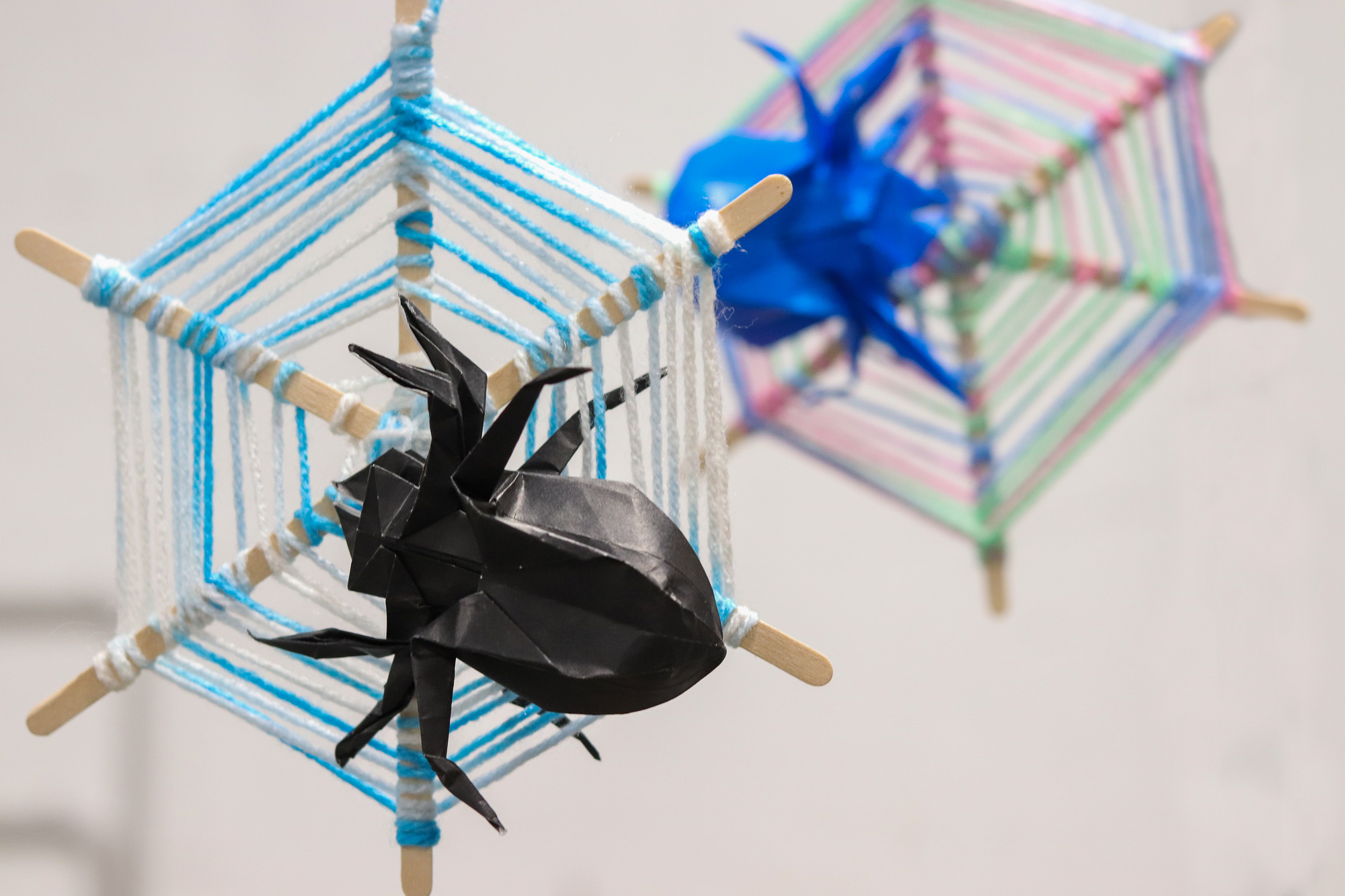Origami Spiders