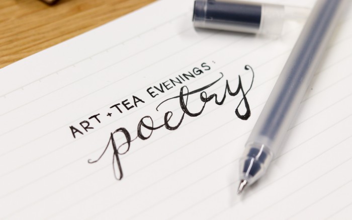 Art and Tea Evenings: Poetry