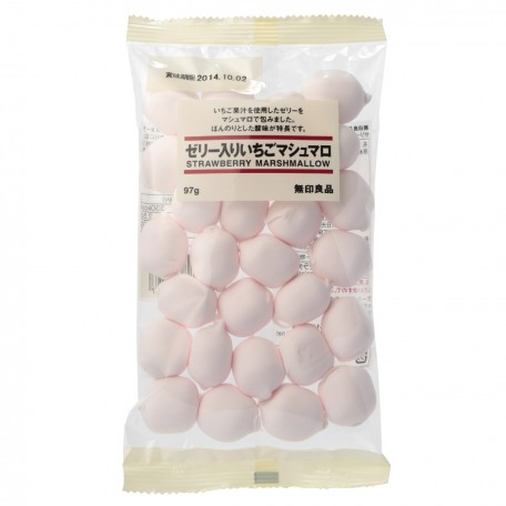 Strawberry marshmallows
