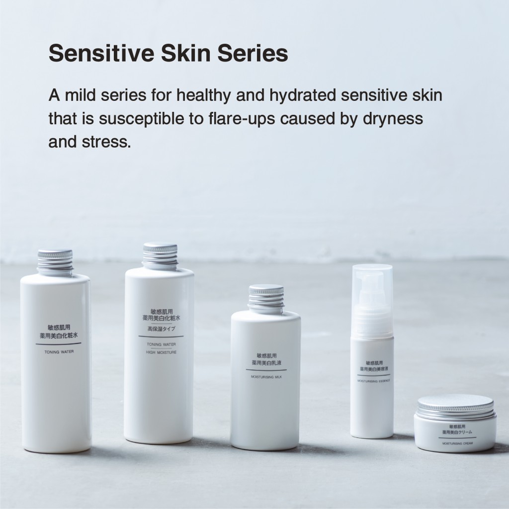 MUJI Skincare - Sensitive Skin Series