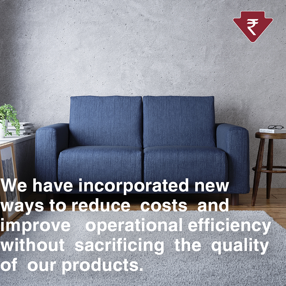 Furniture Price Reduction prices of more than 200 items permanently