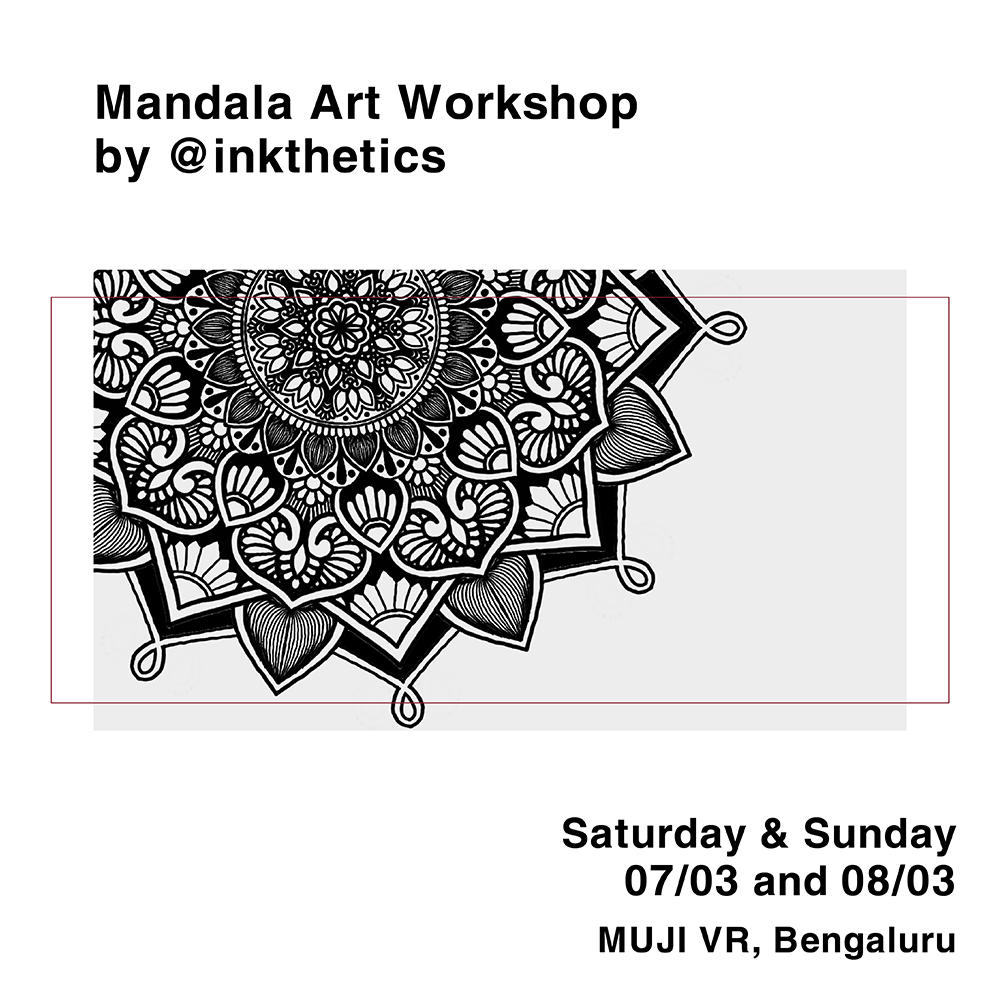 Download Mandala Art Workshop | @inkthetics | News | MUJI
