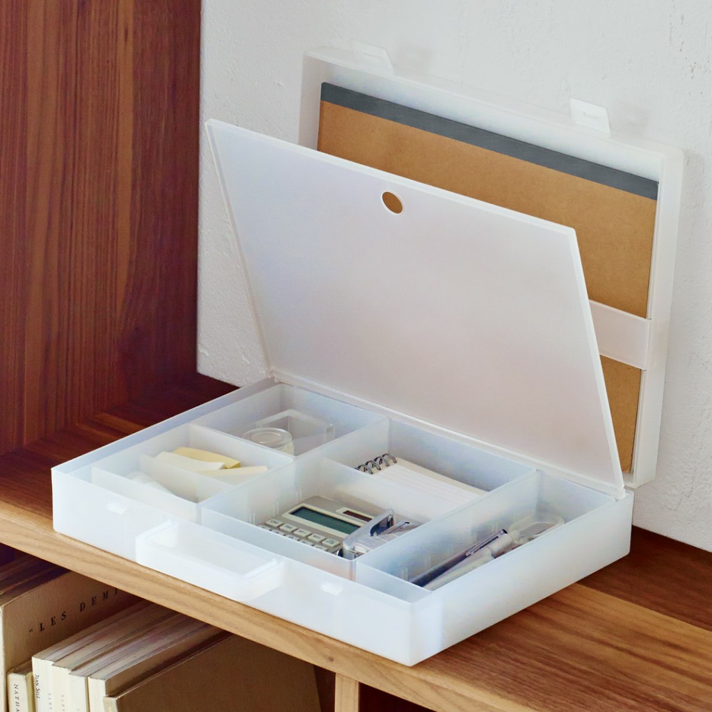 Organising work desks at home News MUJI