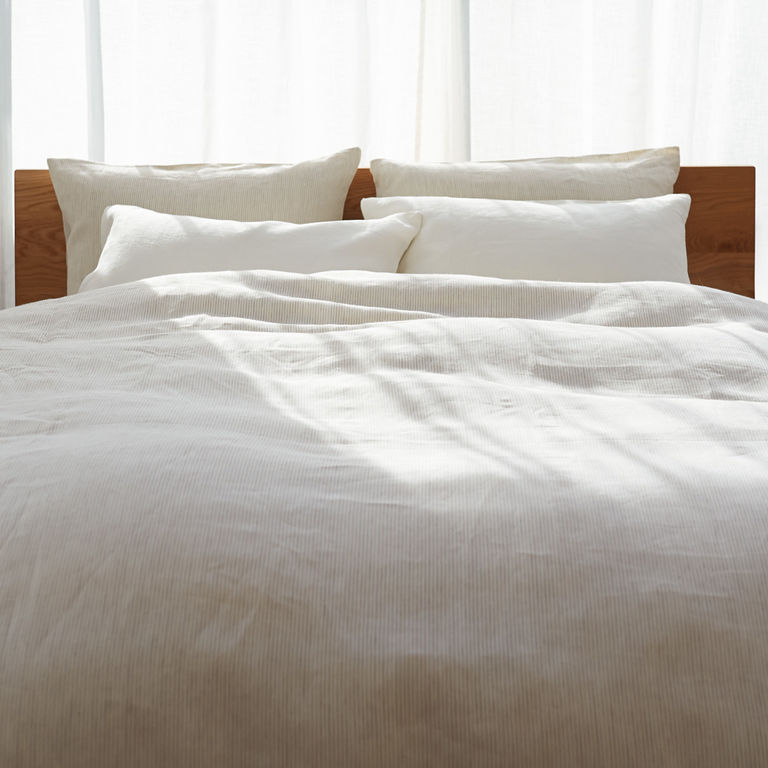 Start with the pillow covers News MUJI